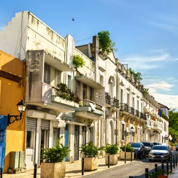 Architecture of Santo Domingo, Dominican Republic in the Caribbean